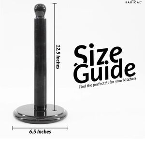 Radicaln Marble Paper Towel Holder~Black Kitchen Towels Rack~Handmade Paper Roll